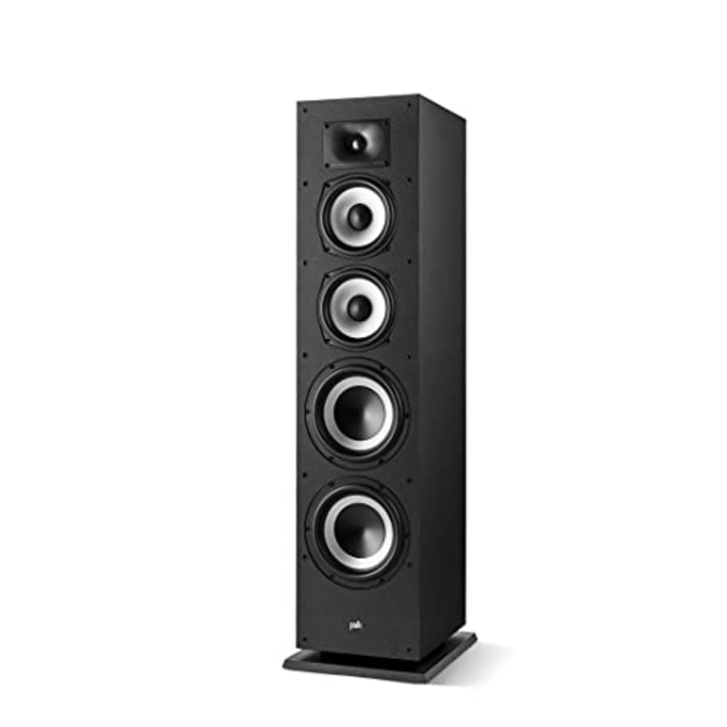 Polk Monitor XT70 Large Tower Speaker - Hi-Res Audio Certified Dolby Atmos & DTS:X Compatible 1" Tweeter (2) 6.5" Dynamically Balanced Woofers (2) 8" Passive Radiators (Single Midnight Black)