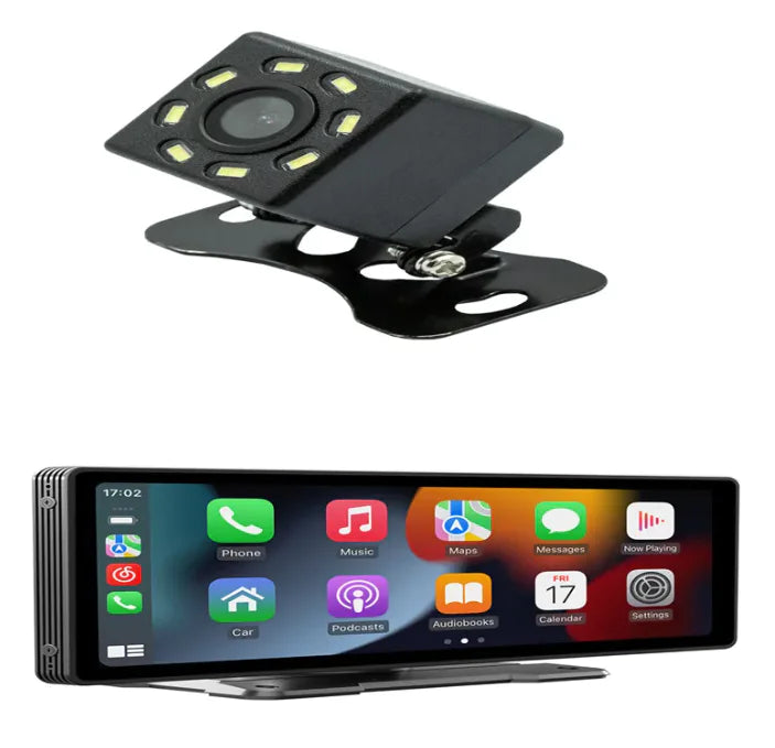 10inch External HD Carplay Media player + rear camera Bluetooth IPS Navigation