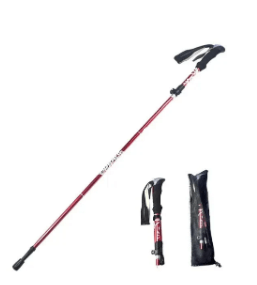 TrekMax Telescopic Walking Stick (One Piece)