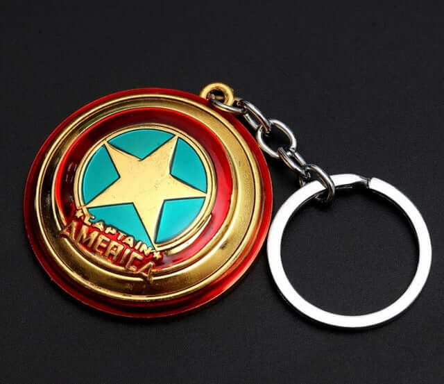 Avengers Marvel + DC Keychain - Spiderman Ironman captain Batman