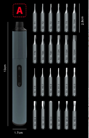 Electric Screwdriver Set 24v home hardware tool