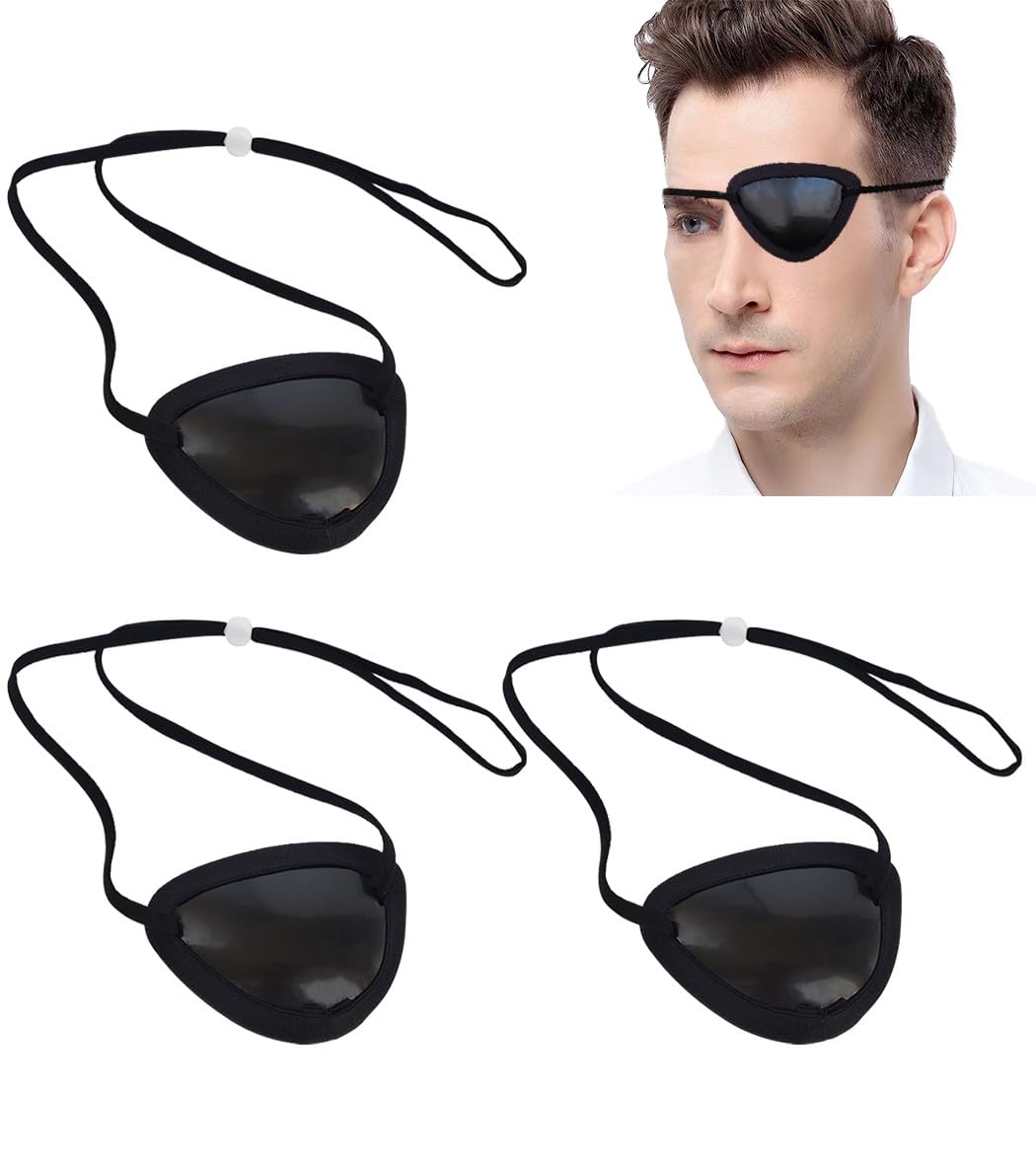 Toeloioh 3 PCS Rigid Eye Shield Eye Surgery Recovery Patch Eye Shield After Cataract Surgery Adult Left and Right Eye Patches,Eye Protections for Eye Injury