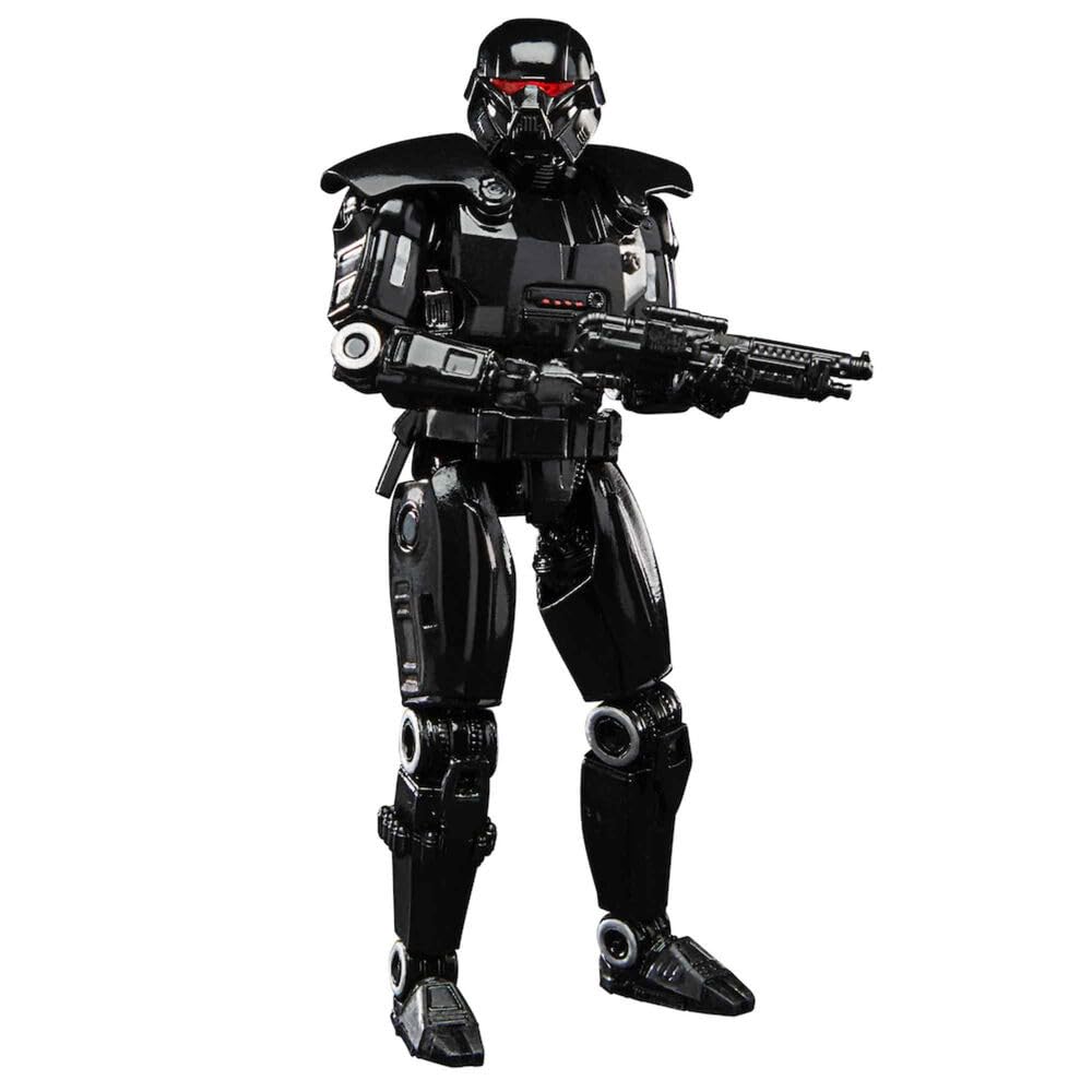 STAR WARS The Vintage Collection Dark Trooper Toy 3.75-Inch-Scale The Mandalorian Collectible Action Figure Toys for Kids Ages 4 and Up