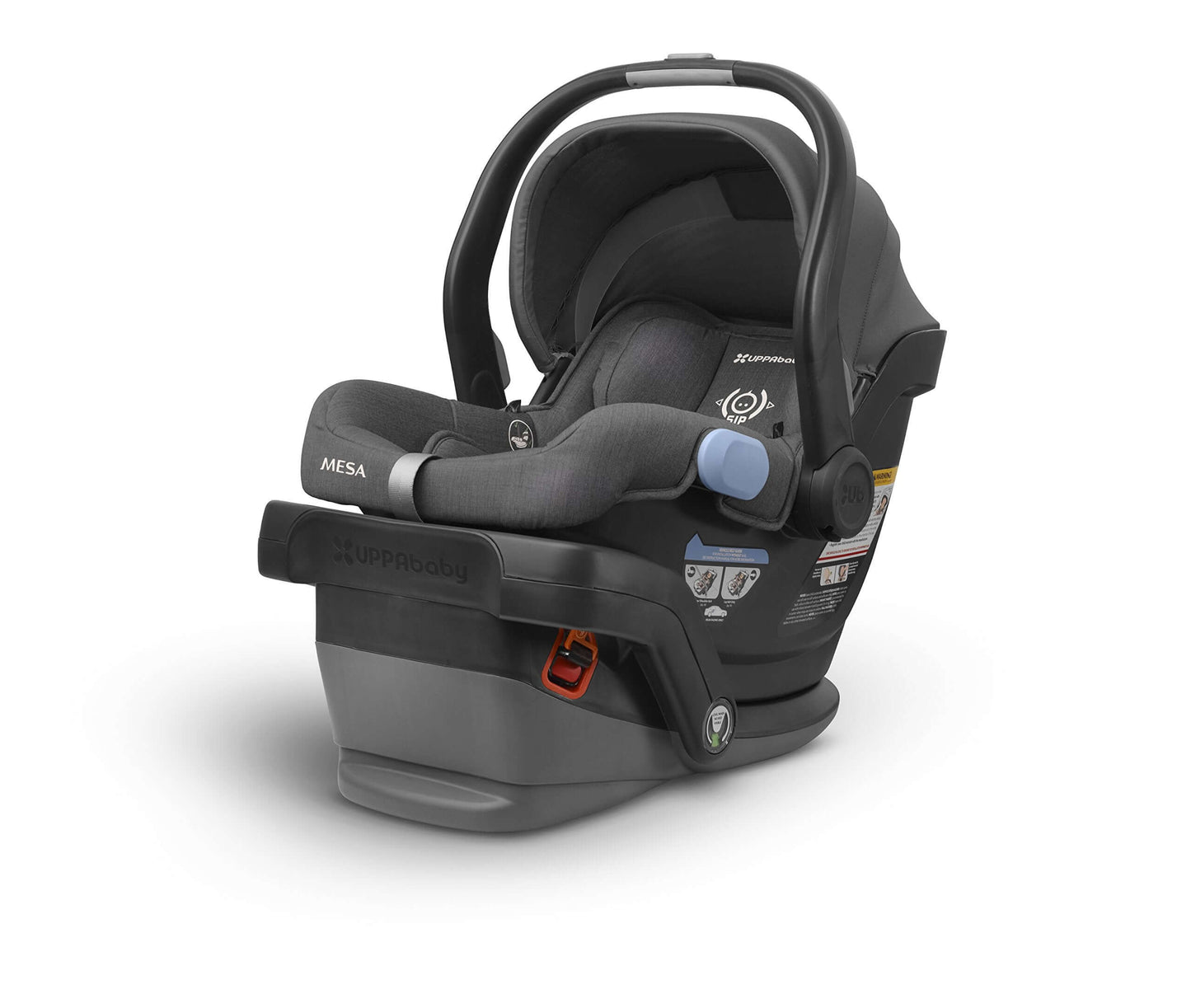 MESA Infant Car Seat - JORDAN (charcoal mélange|merino wool) + MESA Base 1 Count (Pack of 1)
