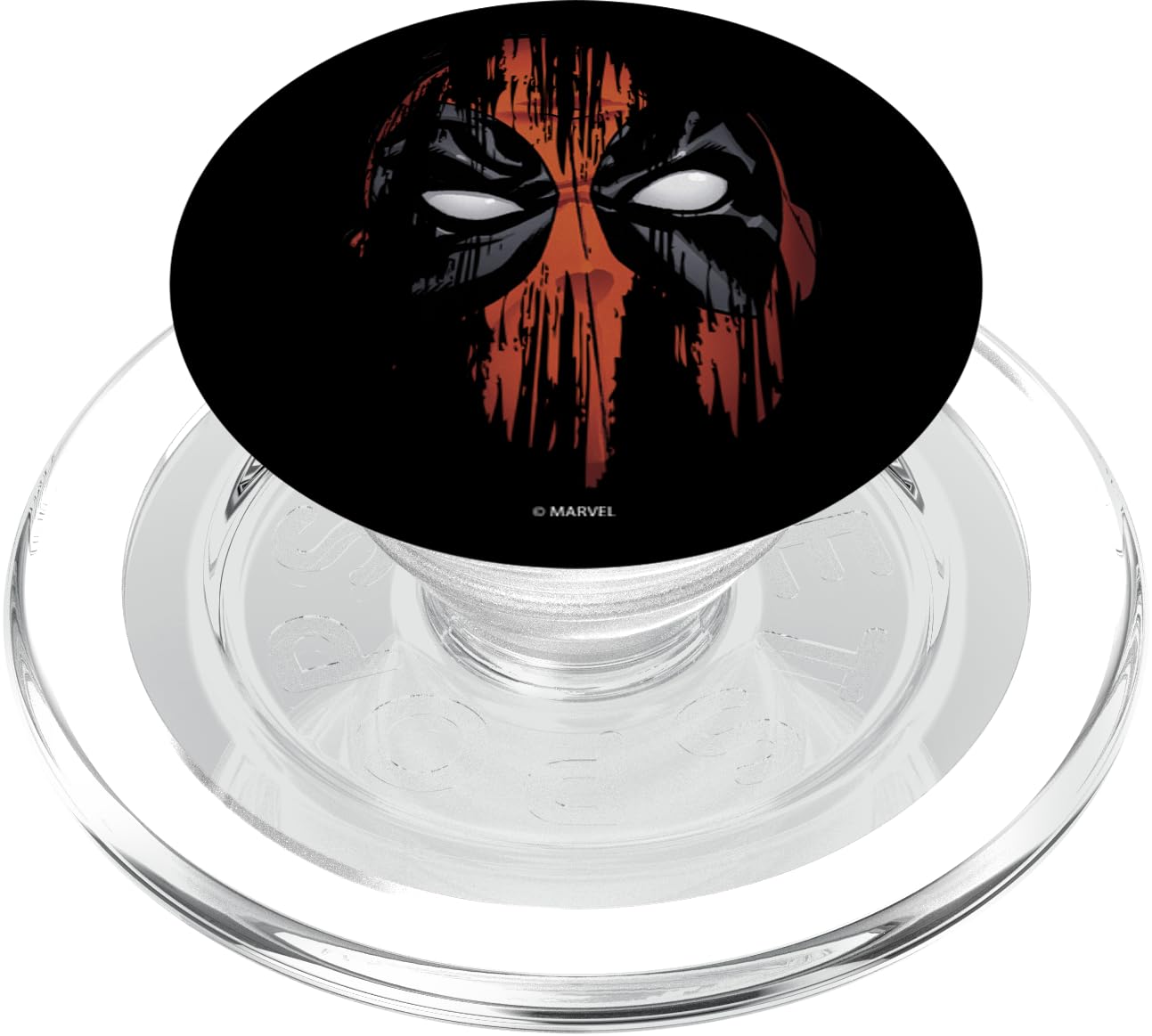 Marvel Deadpool Faded Paint Face PopSockets MagSafe PopGrip for iPhone