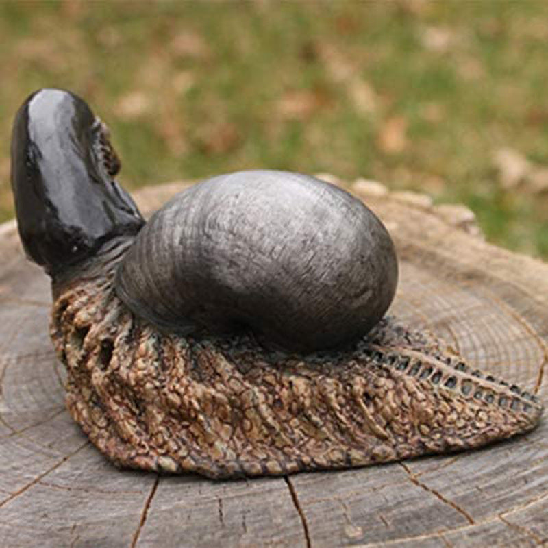 Evil Mutant Snail Resin Garden Decoration Piece