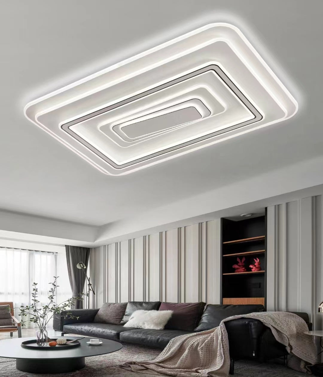Modern Smart LED Ceiling Light for Living Room