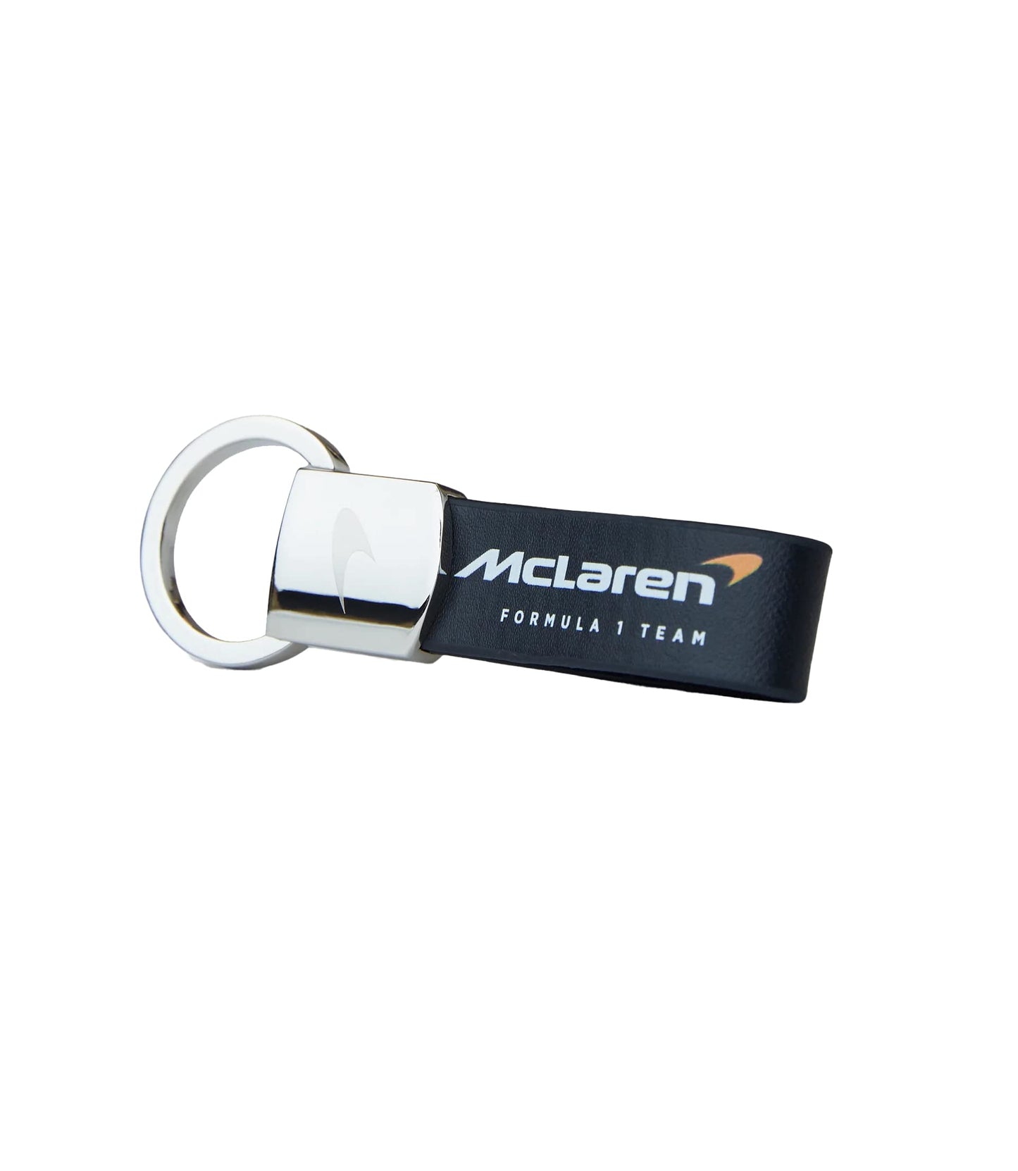McLaren F1 Leather Strap Keyring Keychain
