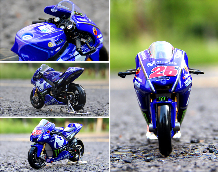 1:18 Alloy Motorcycle Model - Ducati, Yamaha, Honda Repsol