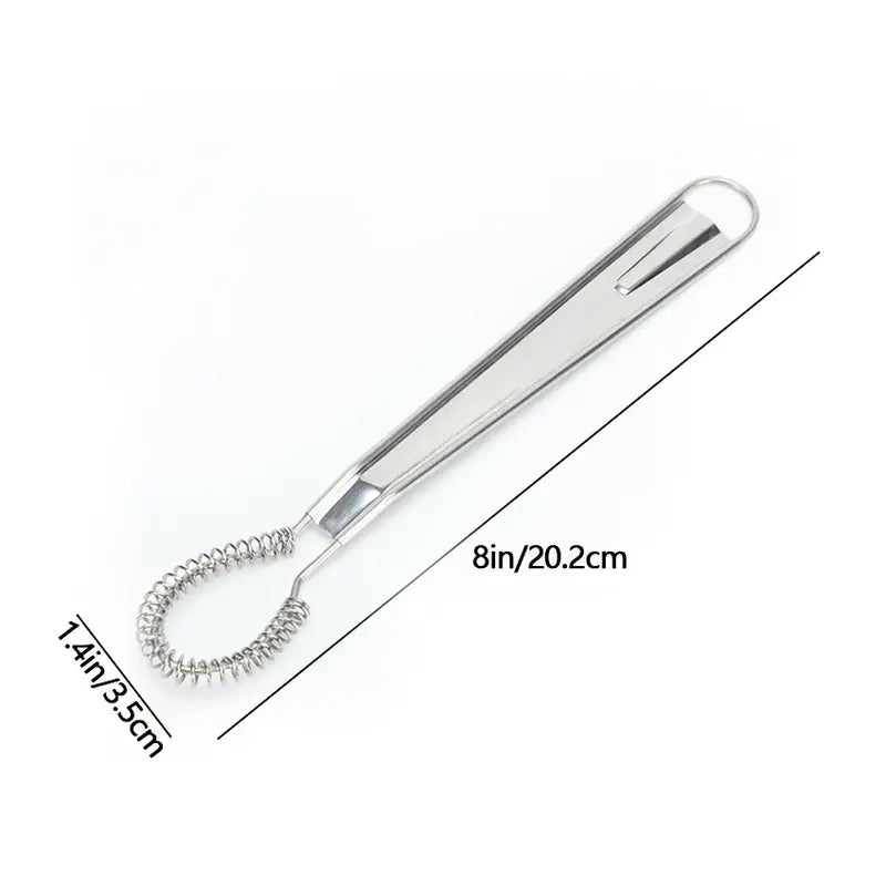 Stainless Steel Manual Egg Beater Kitchen Gadget