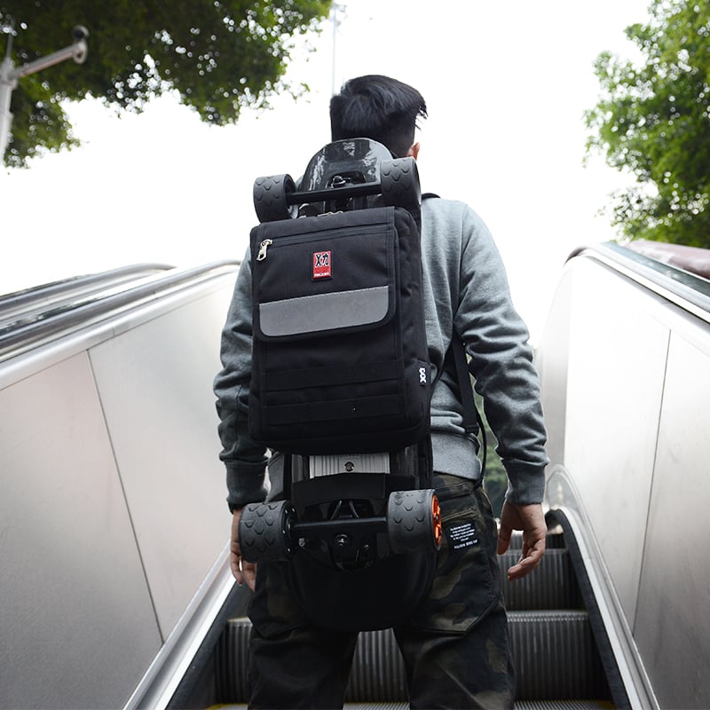 Original Design Double Shoulder Skateboard Bag Backpack