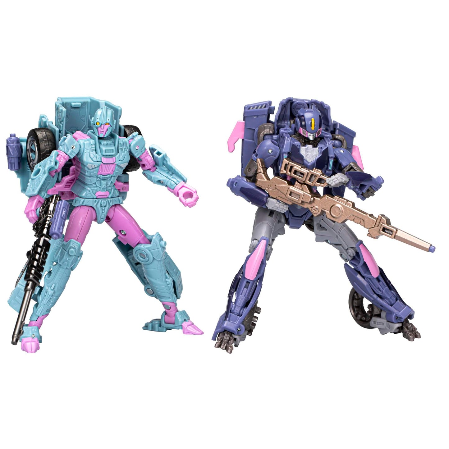 Transformers Toys Legacy Evolution Deluxe Senate Guard Autobot Javelin & Ascenticon Kaskade Deadeye Duel 2-Pack Action Figures for Boys and Girls Ages 8 and Up (Amazon Exclusive)