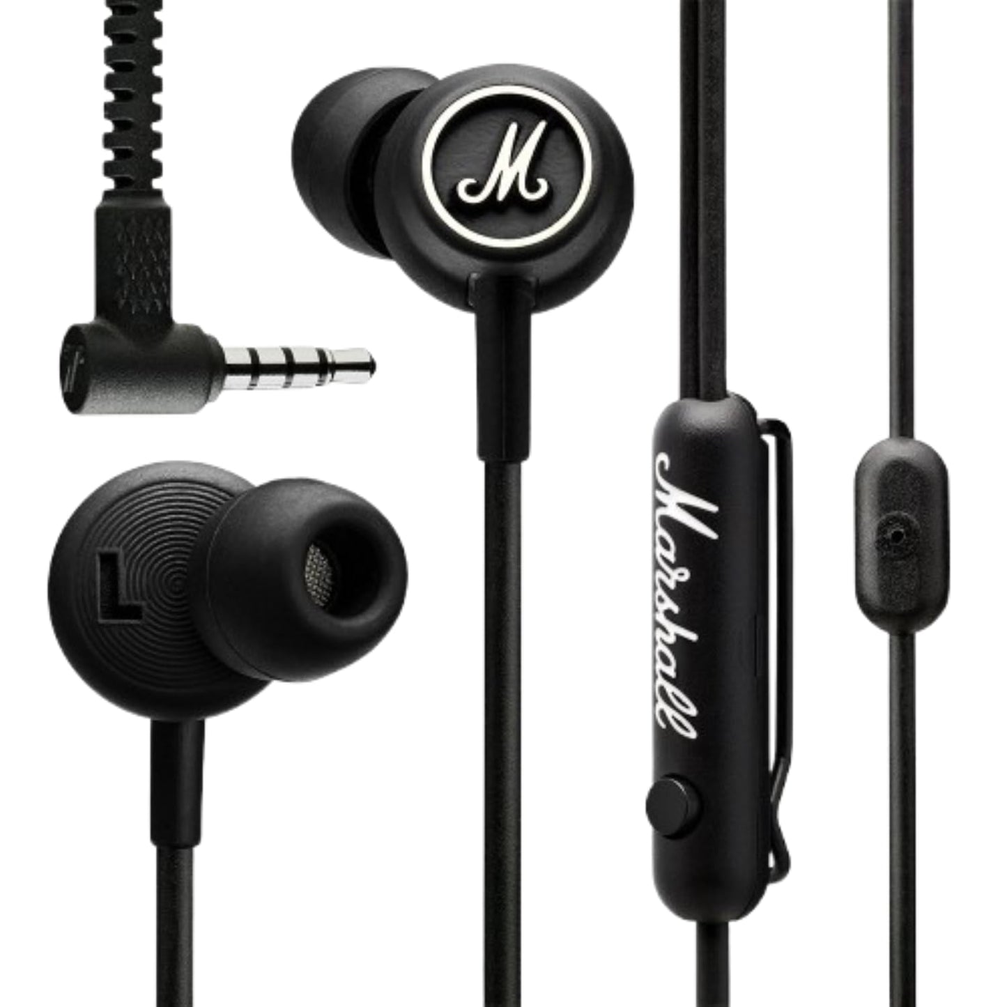 MARSHALL 04090939 Mode Black and White in-Ear Headphone 7x3x2