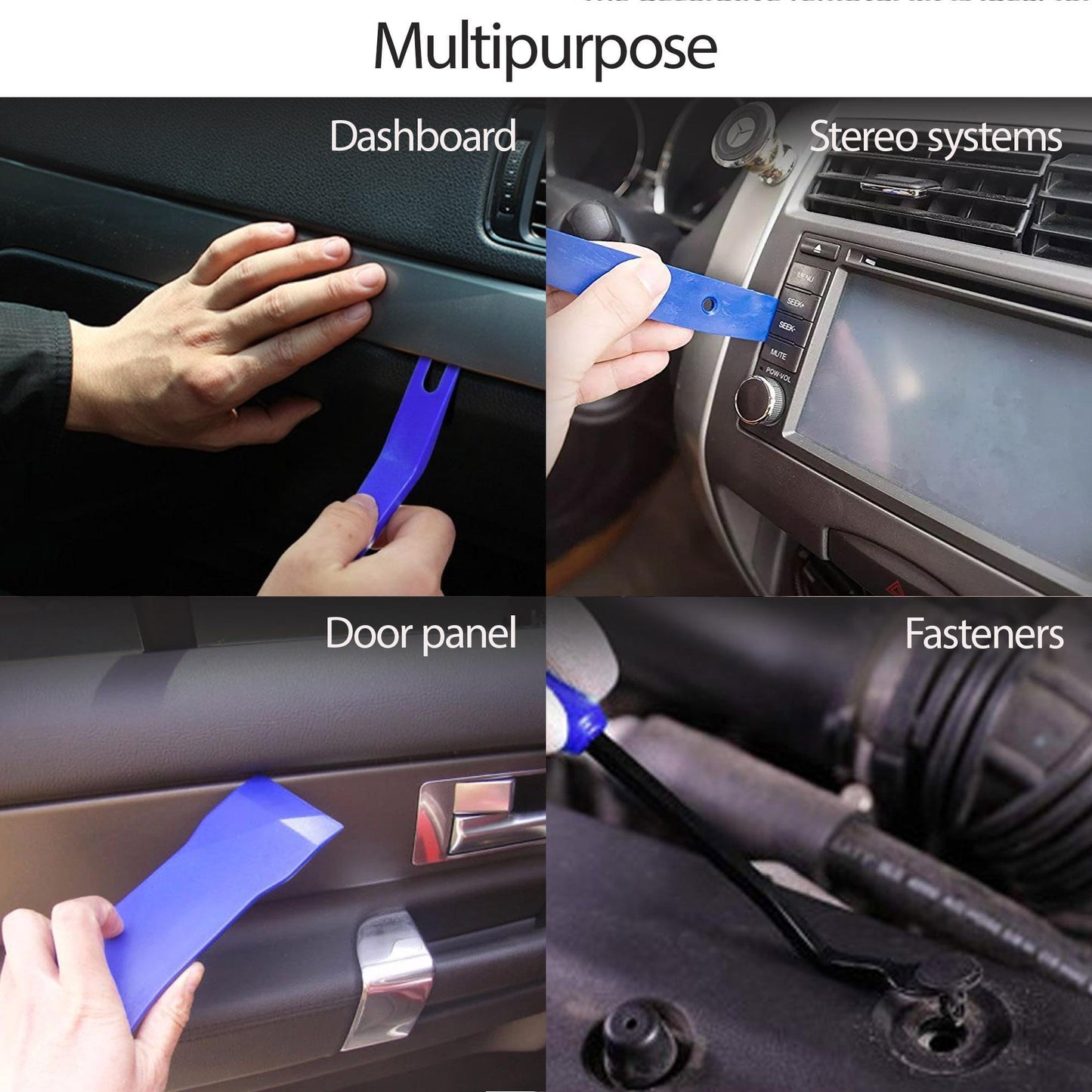 Car Trim Removal Tool Kit Auto Door Panel Dash Trim Molding Fastener Removal Set