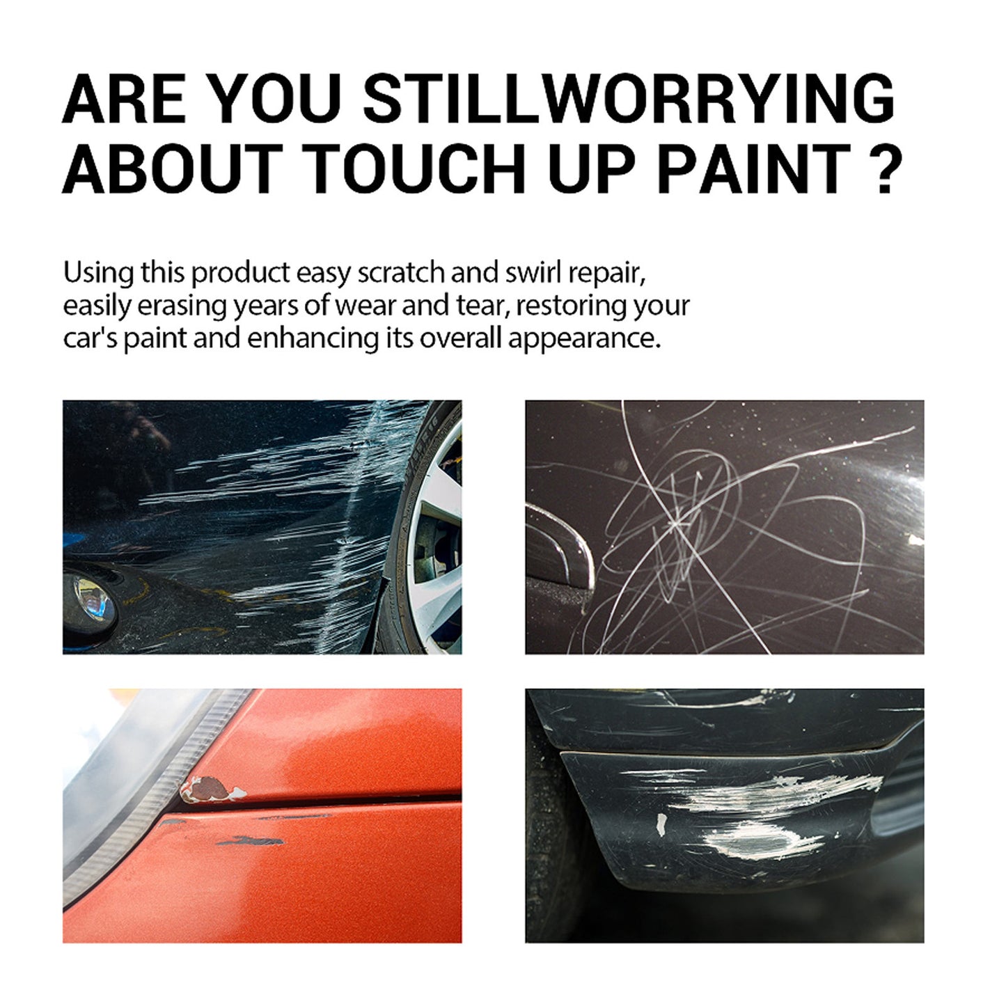 Homonth Car Scratch Polishing Paste for Paint Care 100ml