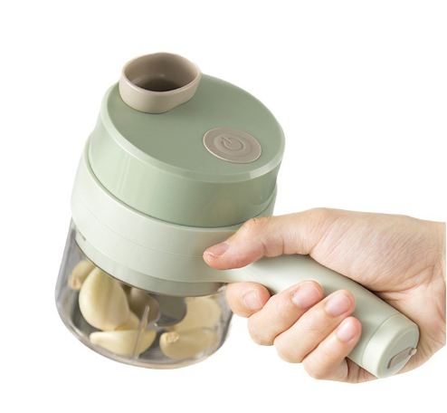 Electric Wireless Mincer & Slicer kitchen ware (One Piece)