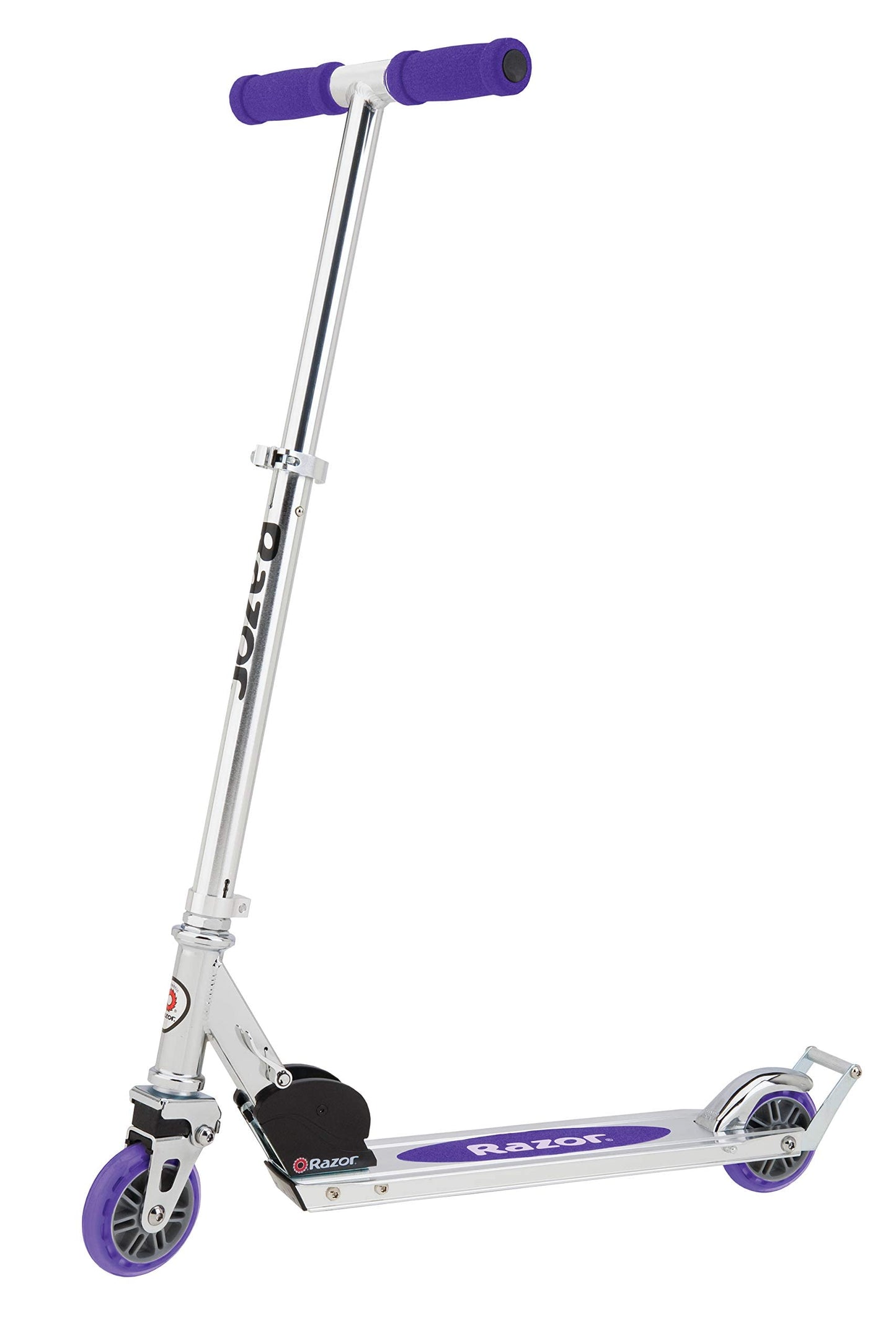 Razor A2 Kick Scooter - Purple for ages 5/up