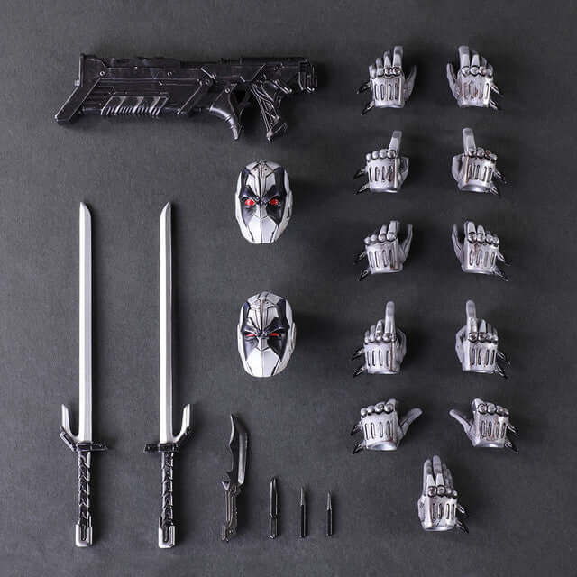 Marvel Deadpool Gray Articulated Action Figure
