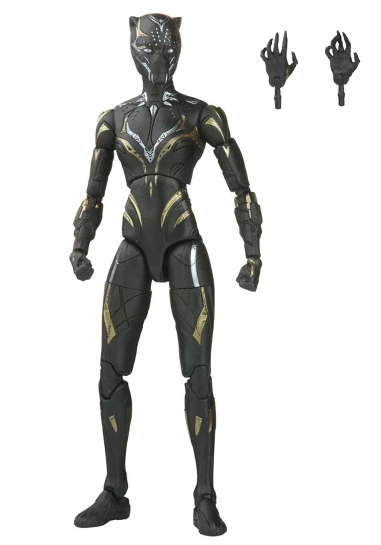 Marvel Legends Series Black Panther Wakanda Forever Black Panther 6-inch MCU Action Figure Toy 2 Accessories
