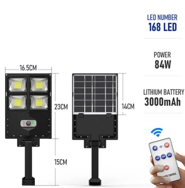 New Solar Double Row LED Street Light