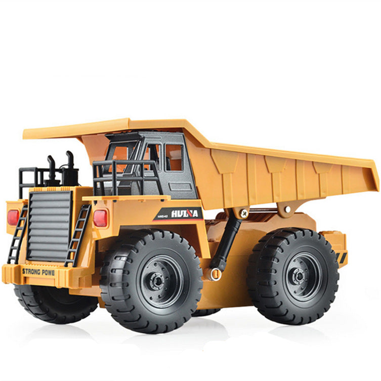 Remote Control Dump Truck Alloy Model Toy Vehicle 28cm