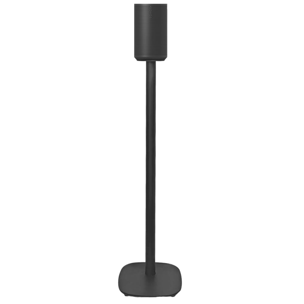 EMAQUIN Speaker Stand for SONOS Era 100 Speaker (Stable and Heavy Duty floorstandCompatible with SONOS Era 100Single pcBlack)