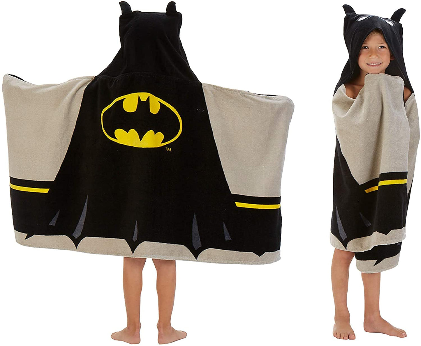 Batman Hooded Towel Bath Wrap kid child