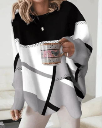 WOLFF Stylish Long Sleeve Top Women Woman (One Piece)