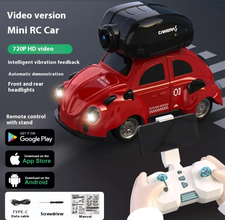 Mini RC Racing Car with Camera