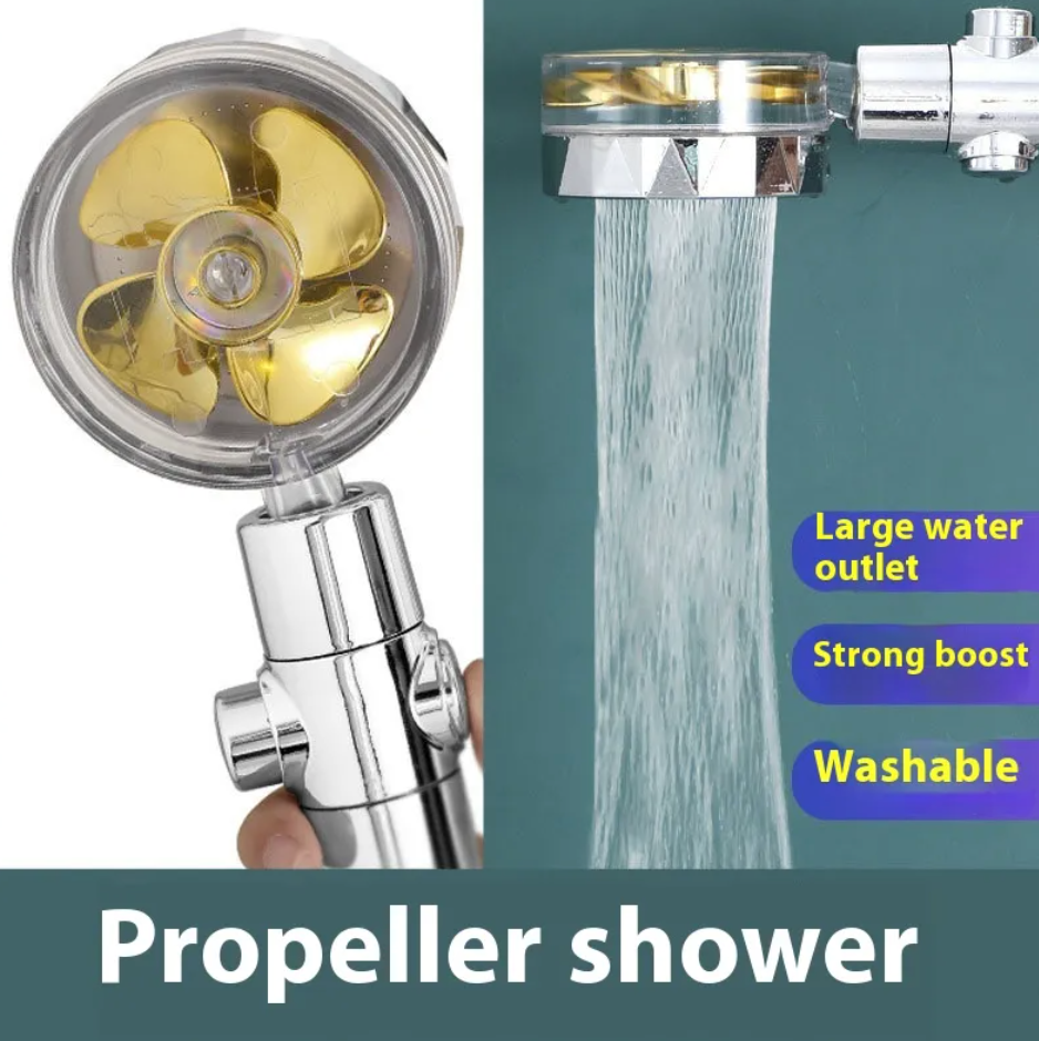 High pressure Turbo Handheld Shower head with filter