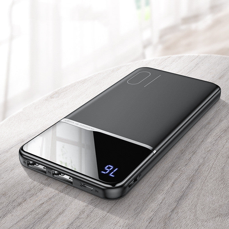 KUULAA 10000mAh Slim Digital Display Power Bank multi-port output Type C