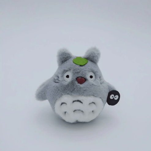 Mini Totoro Plush Keychain Accessory (One Piece)