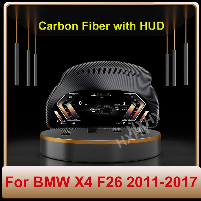 2025 Latest Original Car Digital Cluster Instrument for BMW X3 X4 F25 F26 2011-2017 LCD Speedmeters Dashboard Player