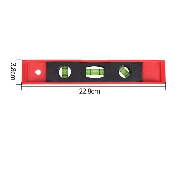 Magnetic Level Ruler 3 Bubble Measuring Household Level Tool
