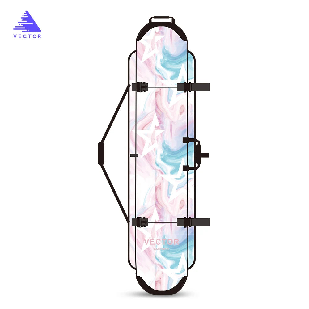 2020 Vector Skiing Snowboard Bag Scratch Resistant Monoboard Plate Cover Skiing Dumpling Skin Pouch Case Carry Bag Accessory