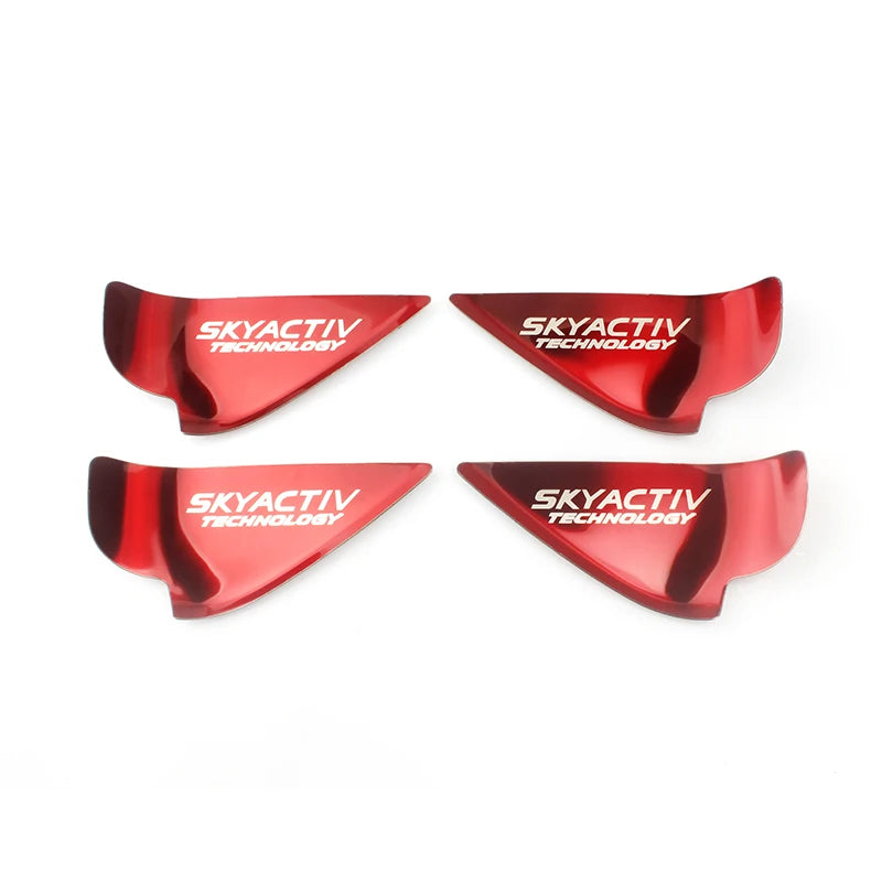 Car Interior Door Handle Bowl Trim Cover Stickers For Mazda 3 6 BL BM GJ CX3 CX-5 CX5 KE KF CX7 CX9 MX5 Axela ATENZA Accessories