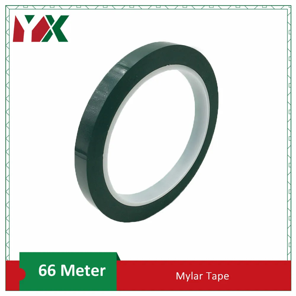 1PCS Mark Multicolor Mylar Tape Mara Tape High Temperature Insulated Transformer Motor Capacitor Coil Wrap Adhesive Tape