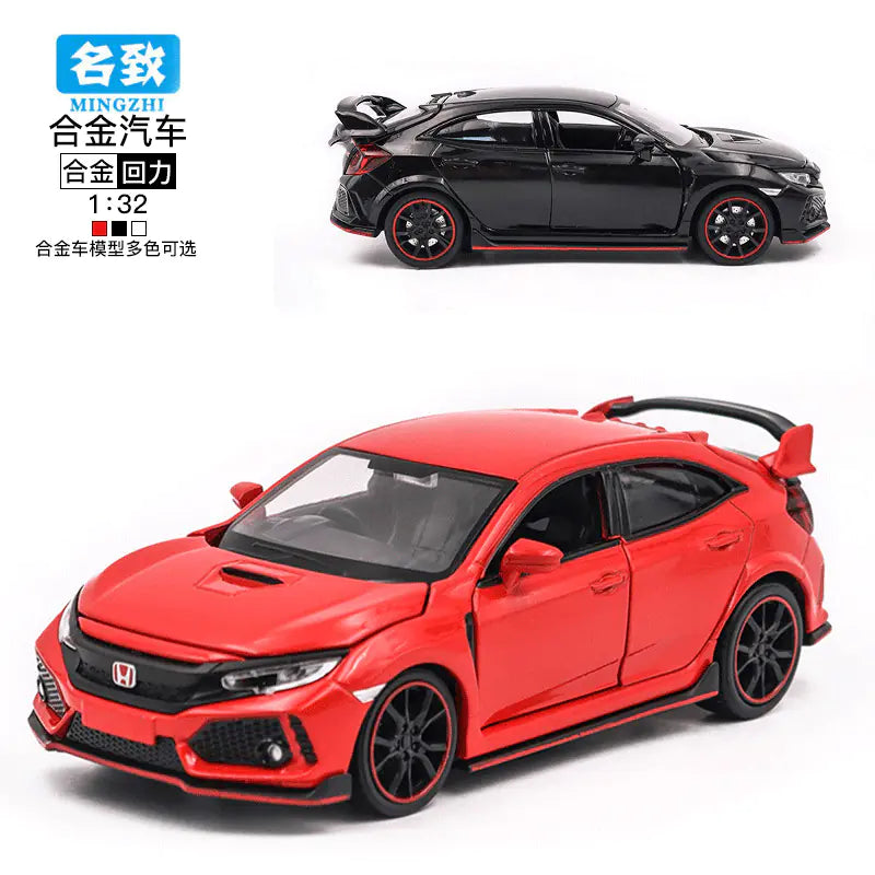 1:32 Honda civic type r fk8 Diecast Model Car