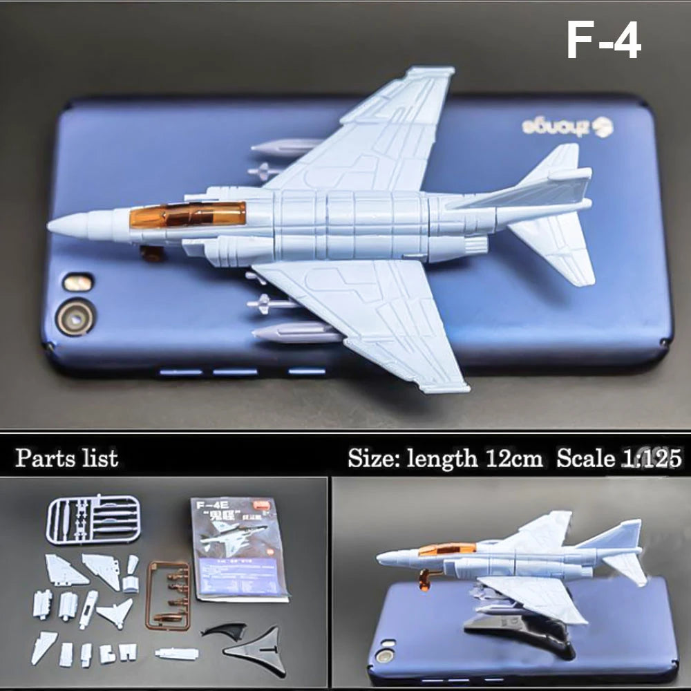 Mini Puzzle Building Toys Desktop Ornaments Soviet MI-24V Helicopter Gunship Assembly Airplane Plastic Military Model