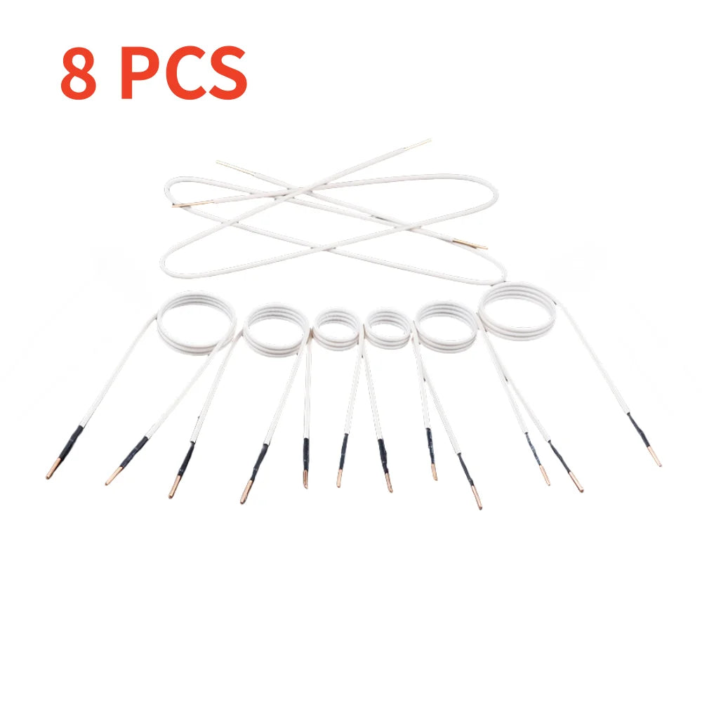 3/8 Coils Magnetic Heater DIY Induction Coils 30mm/40/50/750 Induction Coil Kits Flameless Heat Accessories