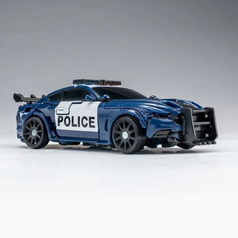 New Transformable Robot FD02 Barricade Action Figure Movie Version Deformation Police Car Robot Model Toy Desktop Ornament Gift