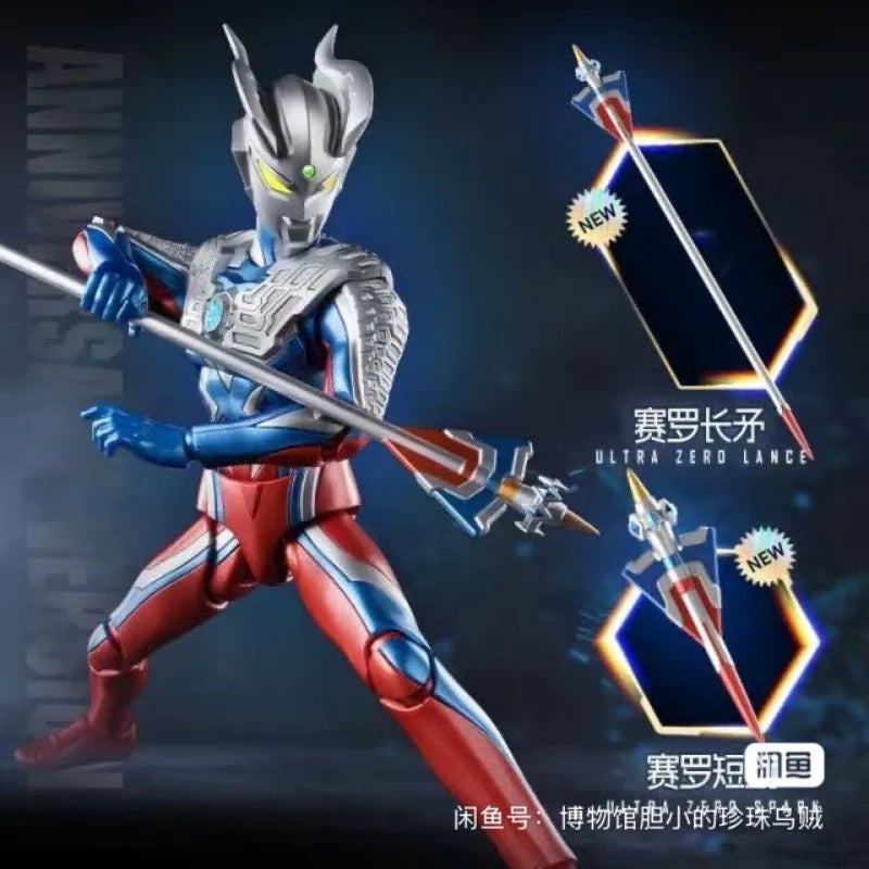 【In Stock】Blokees ULTRAMAN ZERO Legendary Anniversary Edition Assembly Action Figure