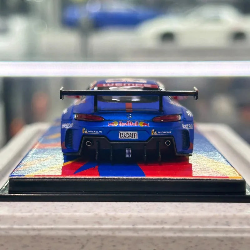 【In Stock】RM 1/64 AMG GT3 Diecast Racing Car Model, Adult Collectible Ornament & Holiday Gift