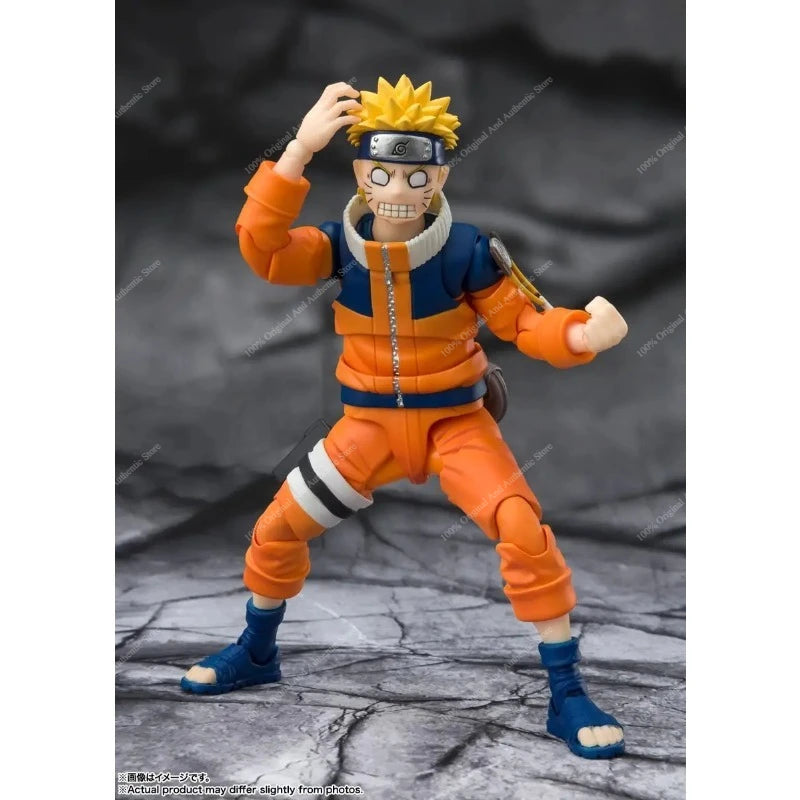 100% Original Bandai S.H.Figuarts Naruto Uzumaki Premium Anime Action Figure Collectible Model Desktop Home Decor Gifts In Stock