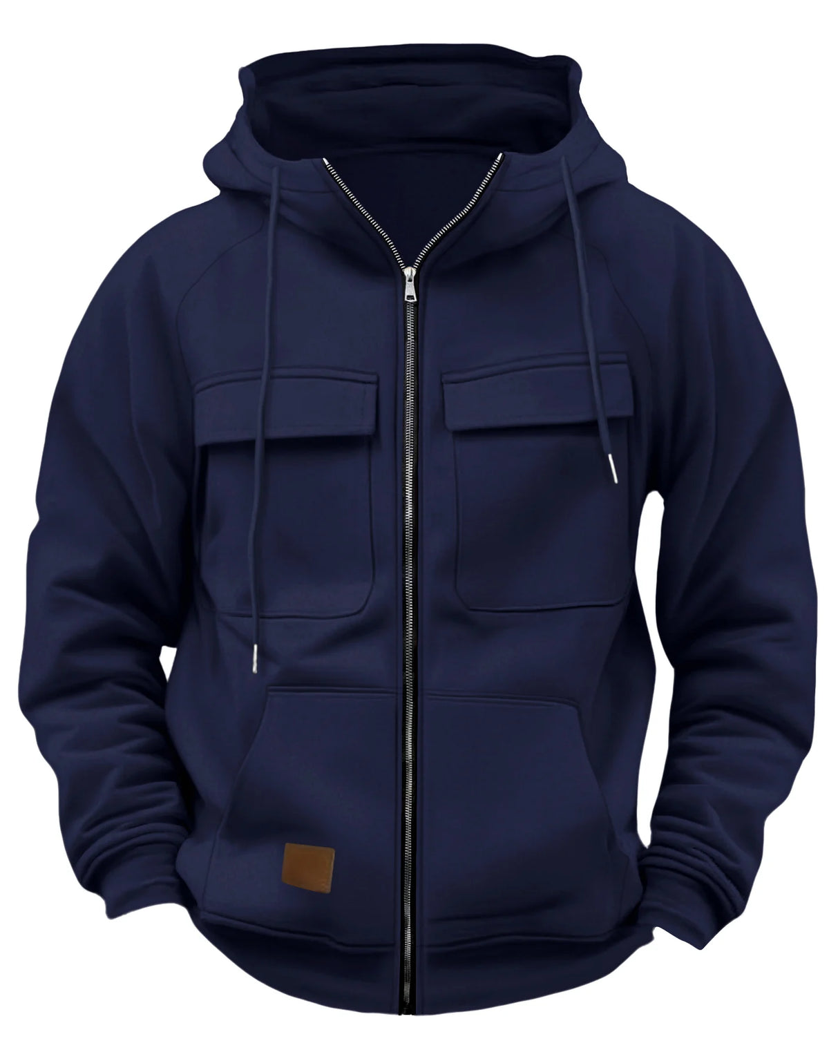 Cross-border New Men's Fall and Winter Casual Fashionable Sports Hoodie Pullover Jacket with Hood