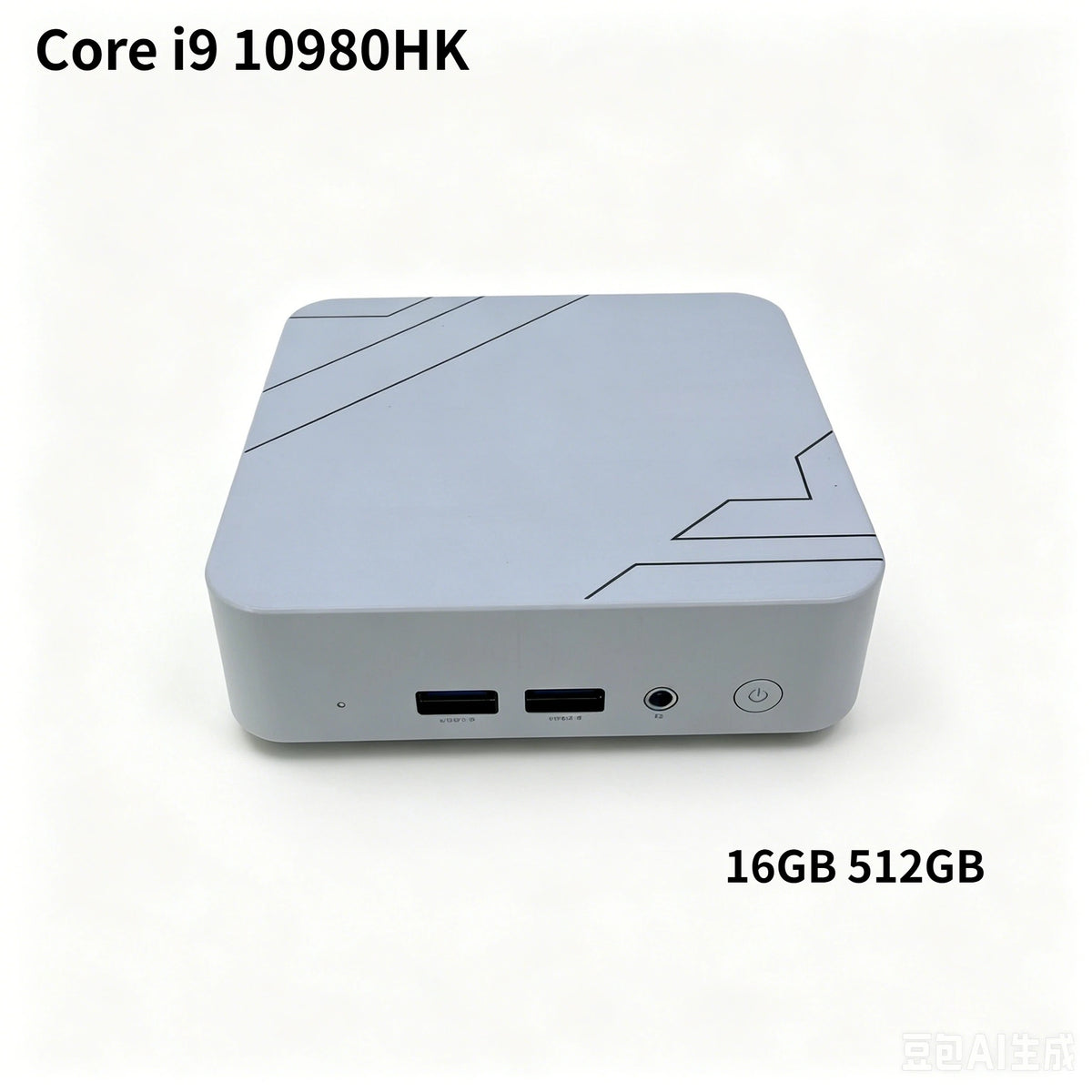 Core i9-10980HK Mini PC 32GB 2TB NVMe SSD, Triple 4K Display Desktop Computer, WiFi6 High Performance Office Home Small PC