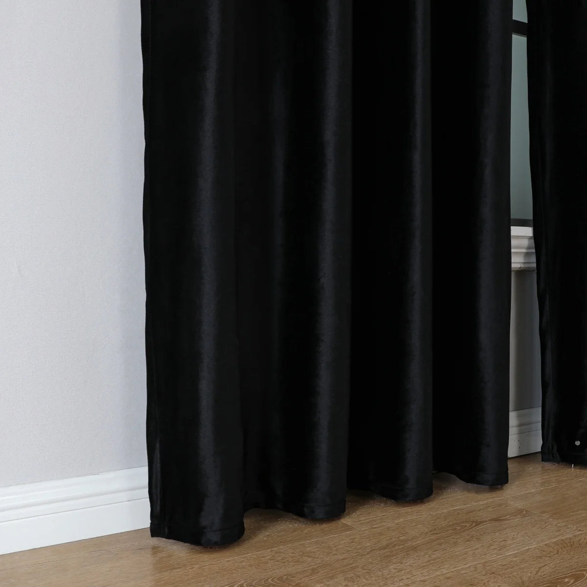 Elegant Double Layer Water Wave Curtain Head, Top Hole Design for Easy Installation, Suitable for Living Room or Bedroom Decor