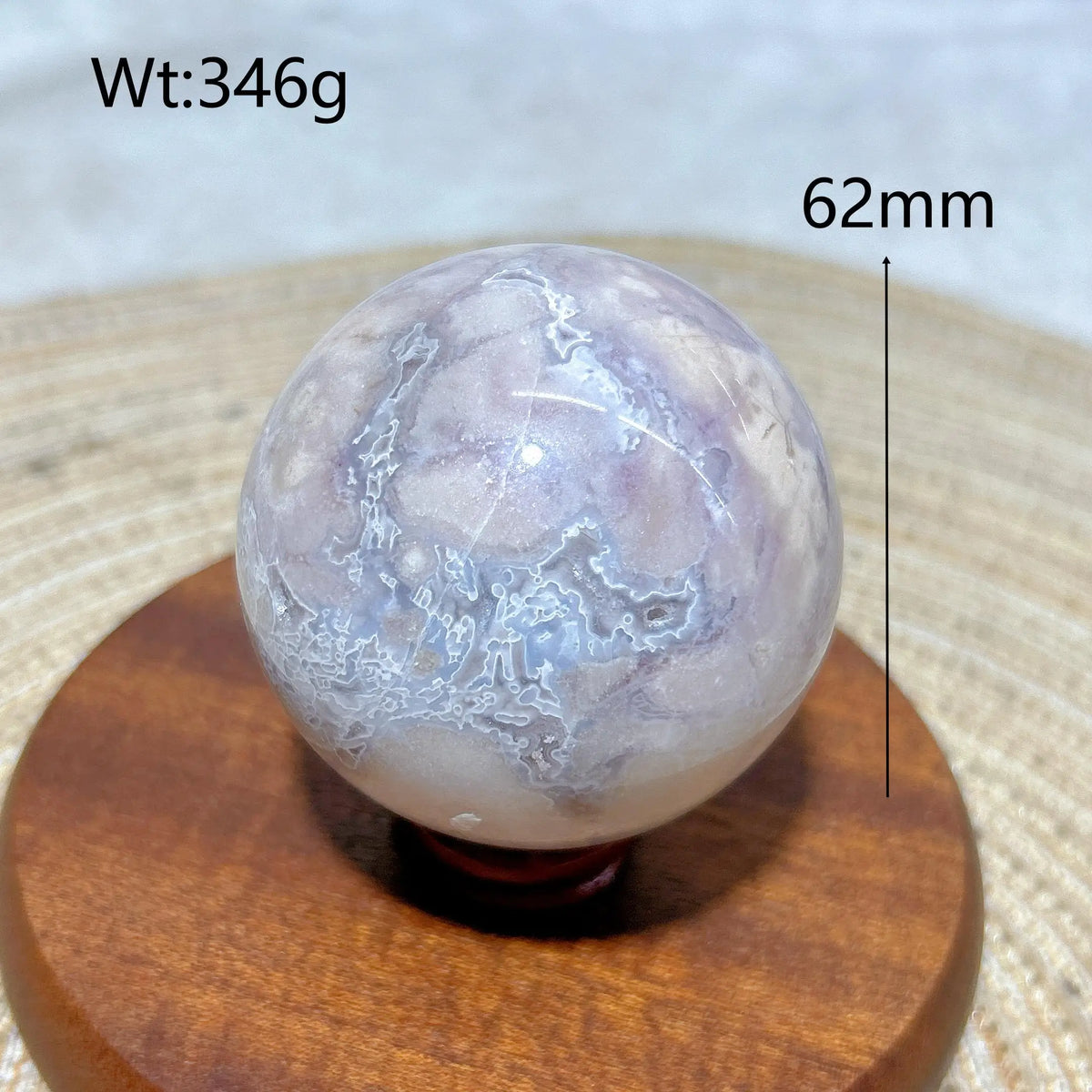 Natural Crystal Blue Flowe Agate Sphere Druzy Geode Painting Gemstones Mineral Energy Home Decorations Room Decor Gift