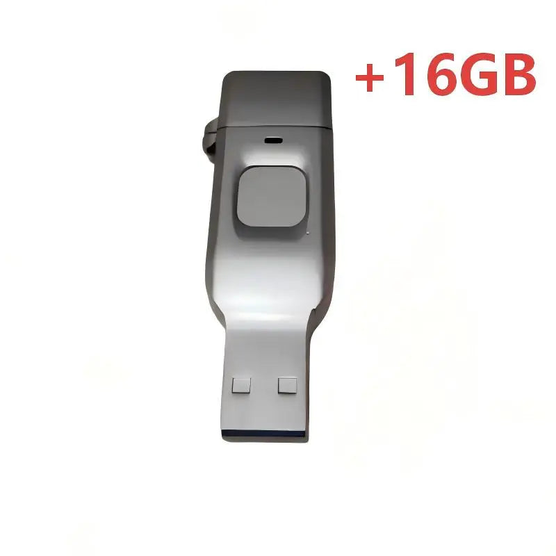 Fingerprint Flash Drive Password Verification Metal OTG Pendrive USB3.0 Type C for PC Phone Lock Thumbdrive Jump USB Disk 64GB