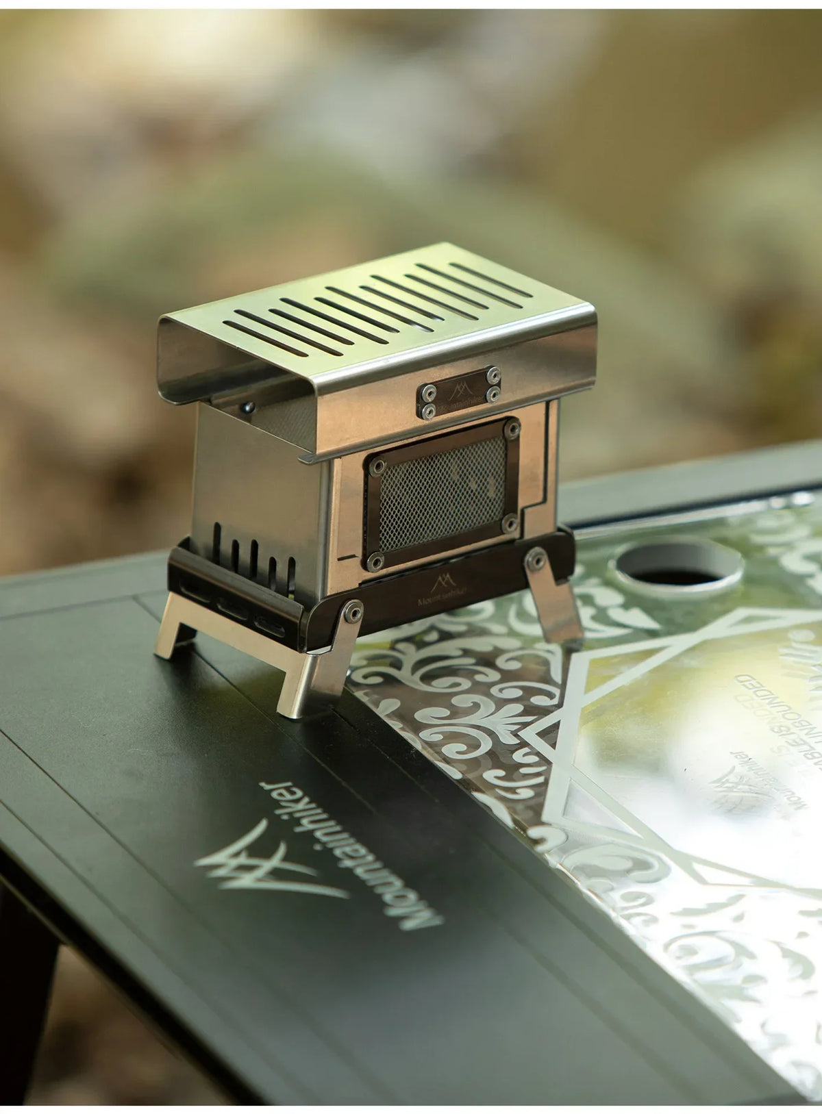 Incense Burner MOUNTAINHIKER 430 Stainless Steel Mosquito Repellent Camping BBQ Portable Mini Outdoor Indoor Folding Stove